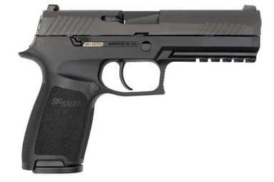 Sig Sauer P320: 9MM Luger Striker, 17-Rd Black Precision Pistol
