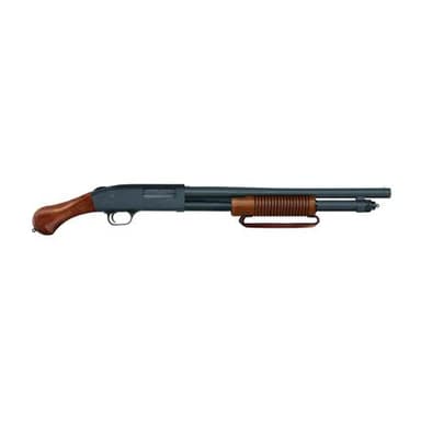 Mossberg 590 Nightstick 12 Gauge Pump Shotgun - Walnut Grip, Compact Design