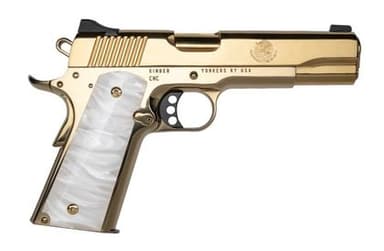 Kimber 1911 El Patron .38 Super 5in Rose Gold Engraved