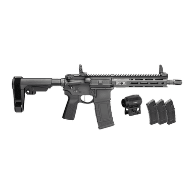 Springfield Armory STV995300BLCV2SBAPAC SAINT Victor Gear Pac 300 Blackout 10+1 9.50" Black Nitride Threaded Barrel