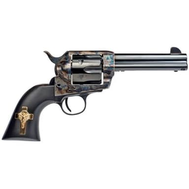 Cimarron Holy Smoker .45 Colt Revolver - 4.75" Case Hardened Classic