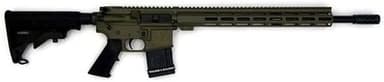 GLFA AR-15 .450 Bushmaster OD Green 18" Precision Rifle