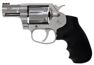 Colt Cobra: Compact .38 SPL +P Stainless Revolver - 6 Rounds