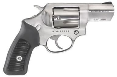 Ruger SP101: Compact 9mm SA/DA Revolver - Satin Stainless