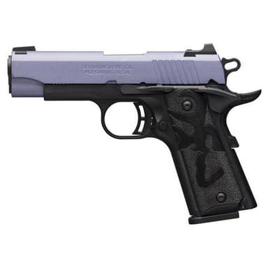 Browning 1911-380 Black Label Compact .380 ACP - Crushed Orchid Finish