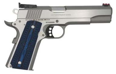 Colt 1911 Gold Cup Lite .45 ACP Stainless G10 Grips - Precision Series