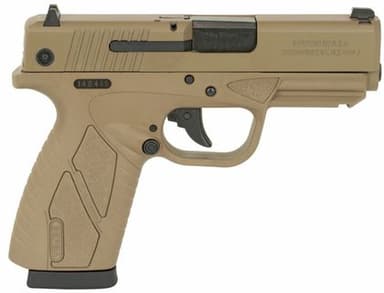 Bersa BPCC 9mm Compact Pistol, FDE, DA/SA, 3.3" Barrel