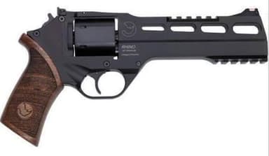 Chiappa Rhino 60DS - 9mm, 6" Barrel, Adjustable Sights Revolver
