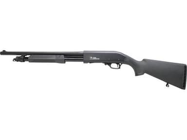 Iver Johnson PAS20 Pump Shotgun, 20 GA Matte Black, Lightweight