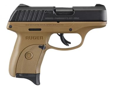 Ruger EC9S: Compact 9mm Striker-Fired, FDE Grip, 7+1 Capacity
