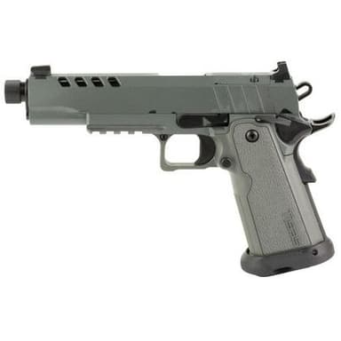 Tisas 1911 B9R Night Stalker 9mm 5.55in Platinum Grey