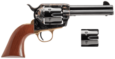 Cimarron Pistolero Dual-Caliber .357/9mm Revolver 4.75" CCH
