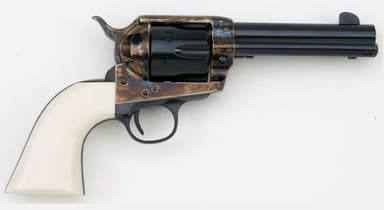 "Classic Blued .45 Colt Revolver - 4.75" Barrel, 6-Round Powerhouse"