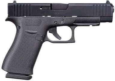 Glock G48 Gen5 9mm Slim Compact Pistol - 10+1 Black Polymer Frame
