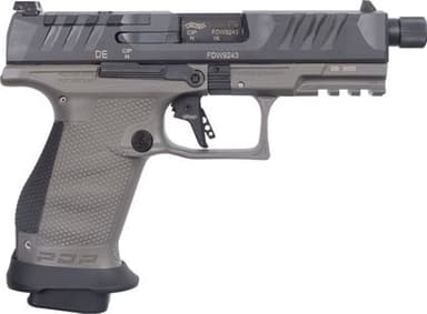 Walther PDP Pro SD Compact 9mm, Tungsten Gray, 15rd Mag