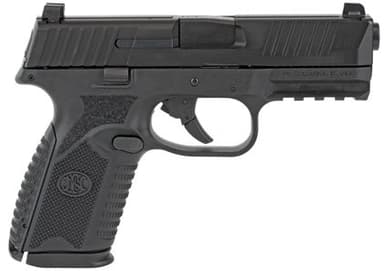 FN 509 Midsize Gen 1: 9mm Semi-Auto, Black, 15+1, Cold Hammer-Forged Barrel