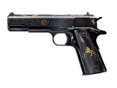 Colt 1911 Gov .38 Super Elite Engraved Collector's Edition Pistol