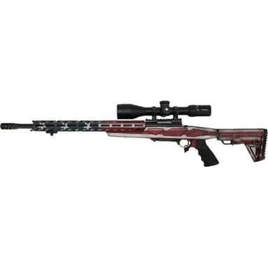 HOWA Patriot Bolt Action Rifle - 7.62x39mm, Red/White/Blue