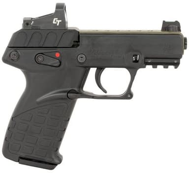 KelTec P17 .22 LR 16+1 DAO Pistol - OD Green, Fiber Optic Sights