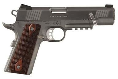Colt 1911 XSE Gov - 9mm Brushed Stainless Wood Grip Pistol
