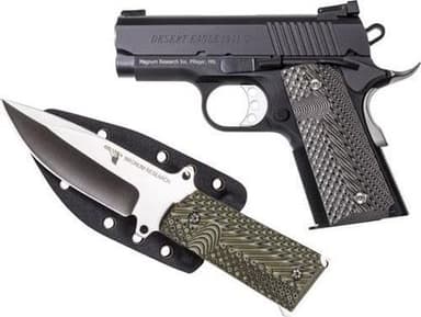 Desert Eagle 1911U .45 ACP Compact Pistol - Matte Black