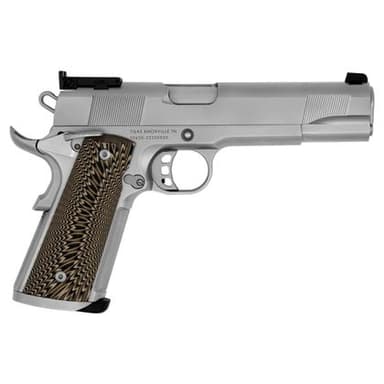 Tisas 1911 Match .45 ACP Stainless G10 - Precision Shooter