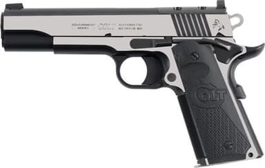 Colt Combat Elite Government 9mm 5in Two-Tone