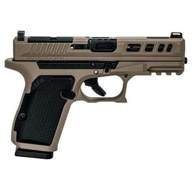 LFA AMP FDE 9mm Pistol - Compact 3.9" Barrel, 15+1 Rounds