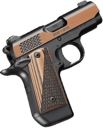 Kimber Micro 9 Raptor 9mm 3.15in Black/Tru-Tan
