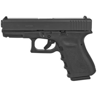 Glock G19 Gen 3 Compact 9mm Handgun - 15+1 Capacity, Black Finish