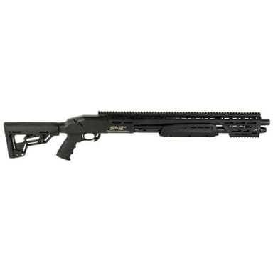 SP12 Tactical 12-Gauge Pump Shotgun - Black Anodized Finish