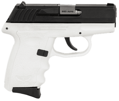 SCCY CPX-3 .380 ACP 3.10in White Polymer