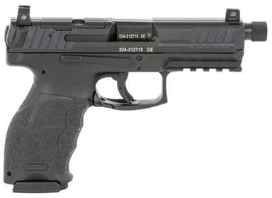 HK VP9 Tactical OR - Optics Ready 9mm, Black, Threaded Barrel