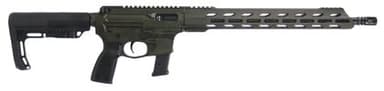 Challenger 9mm Semi-Auto Rifle - OD Green, High-Capacity & Lightweight