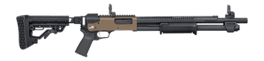 Mossberg 590R Chisel 12 Gauge 18.5in Flat Dark Earth