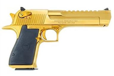 Desert Eagle .357 Mag Titanium Gold Pistol by Magnum Research