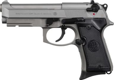 Beretta M9A1 Compact INOX 9mm 4.25" Barrel 13-Rounds