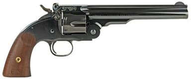 Cimarron Schofield Classic .45 Colt, 7" Matte Black SAO Revolver