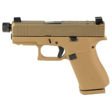 Glock 43X MOS 9mm 3.41in FDE