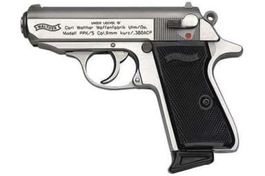 Walther PPK/S Stainless .380 ACP Compact Concealed Carry Pistol