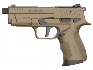 Retay USA RXP22FDE13TH RXP 13+1 4" Black Threaded Barrel, Flat Dark Earth Cerakote RMR/RMSc Optic Ready/Serrated Slide, Flat Dark Earth