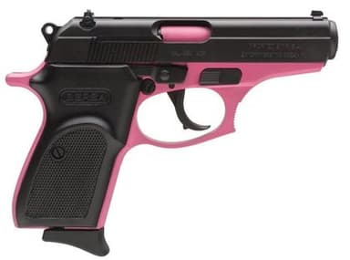 Bersa Thunder .380 ACP Pink Cerakote DAO Pistol: 3.5" Barrel, 8+1 Rounds