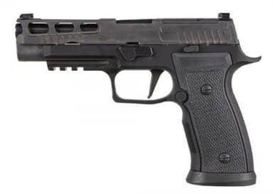 SIG SAUER P320 AXG: 9mm, 17-Round, Black Finish Precision Pistol