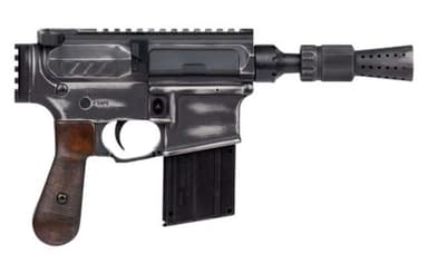 CMMG MK4 DL-44 Blaster .22 LR 5in Battle Worn Armor Black