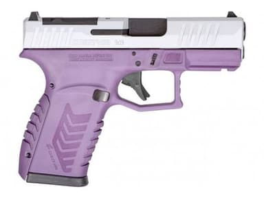Derya Firearms DY9Z Micro Compact 9mm Luger 3.50in Purple/Silver