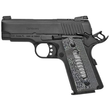 EAA Ultimate MC1911 .45 ACP, 3.4" Barrel, G10 Grips, Black