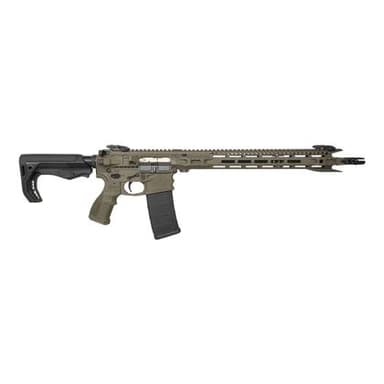 Fostech Stealth Raptor Ultra-Light AR-15, 5.56 NATO, OD Green