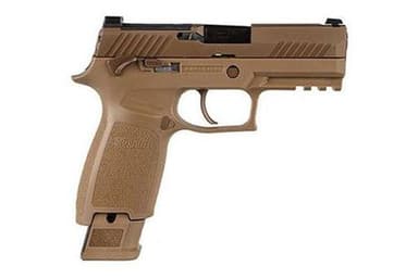 Sig Sauer P320 M18 9mm Coyote Tactical Pistol - 21-Round Capacity
