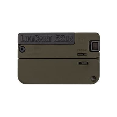 Trailblazer LifeCard .22LR - Ultra-Compact OD Green Pistol