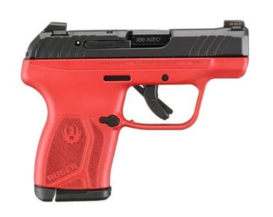 Ruger LCP Max .380 ACP Pistol - Compact Red Titanium, 10-Round